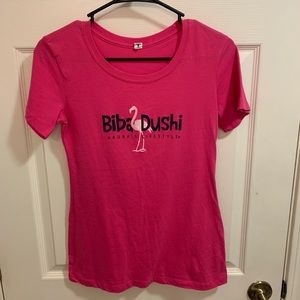 Pink Biba Dushi Aruba Women’s Fit tee Shirt